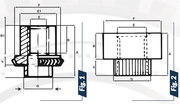 Schema écrous de sertissage par Accessoires électroniques
