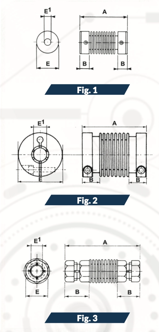 Figures accouplements soufflex bronze par Accessoires électroniques